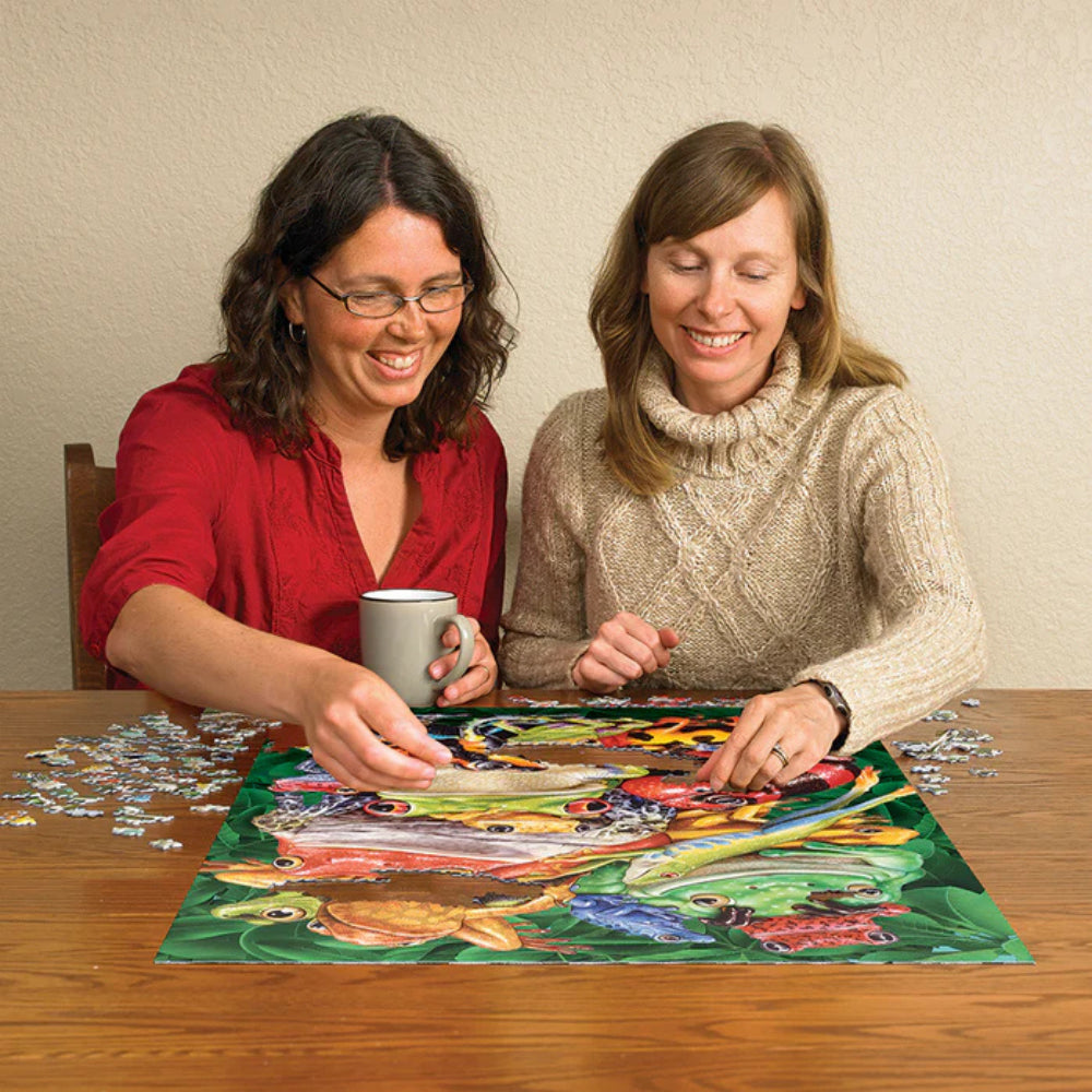 Cobble Hill Frog Business Jigsaw Puzzle 1000 Pieces