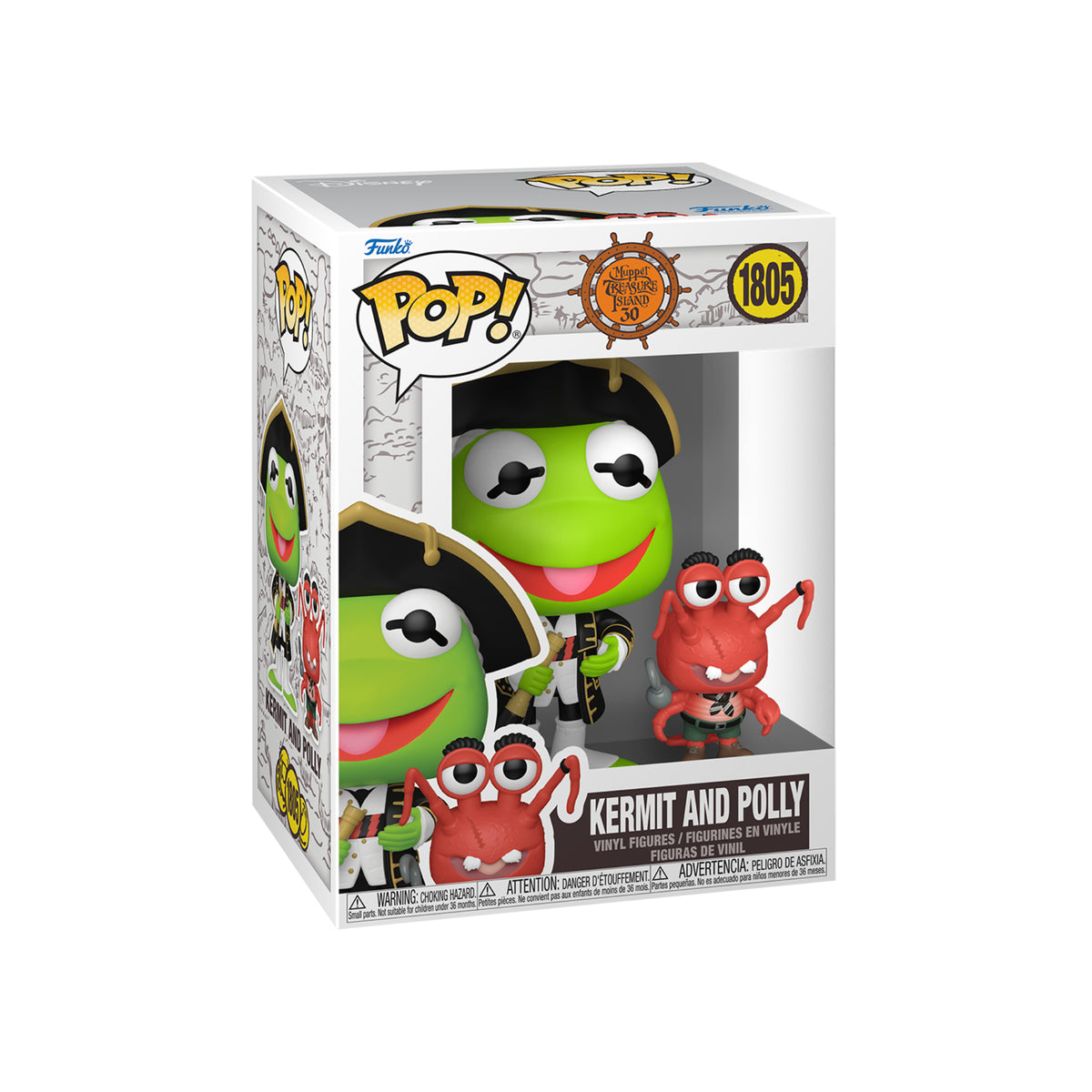 Funko Pop! Muppet Treasure Island - Kermit And Polly