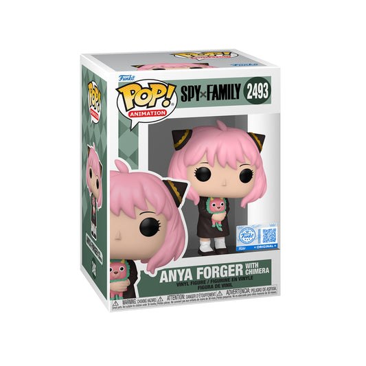 Funko Pop! Animation: Spy x Family - Anya Forger with Chimera