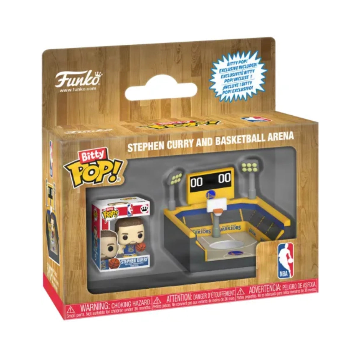Funko Bitty Pop! NBA: Stephen Curry Golden State Warriors