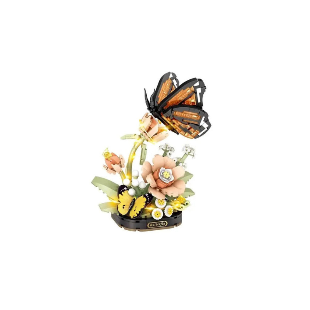 Danaus Genutia Butterfly Building Set - 575 Pieces