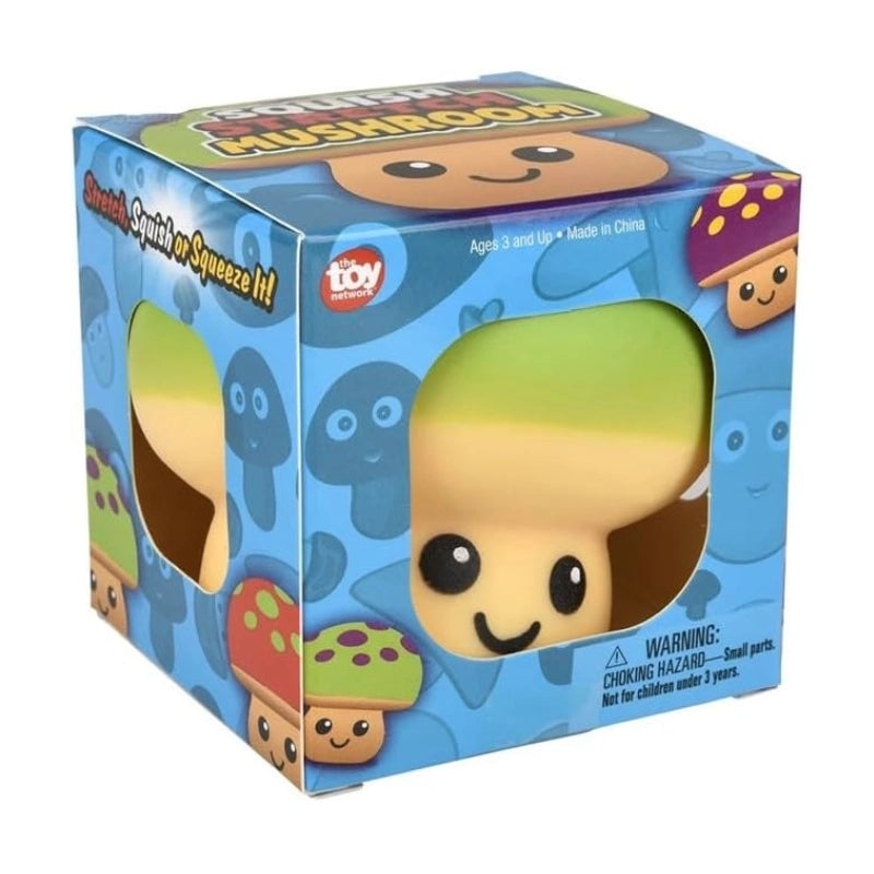 Rhode Island Novelty 3.25" Squish and Stretch Mushroom