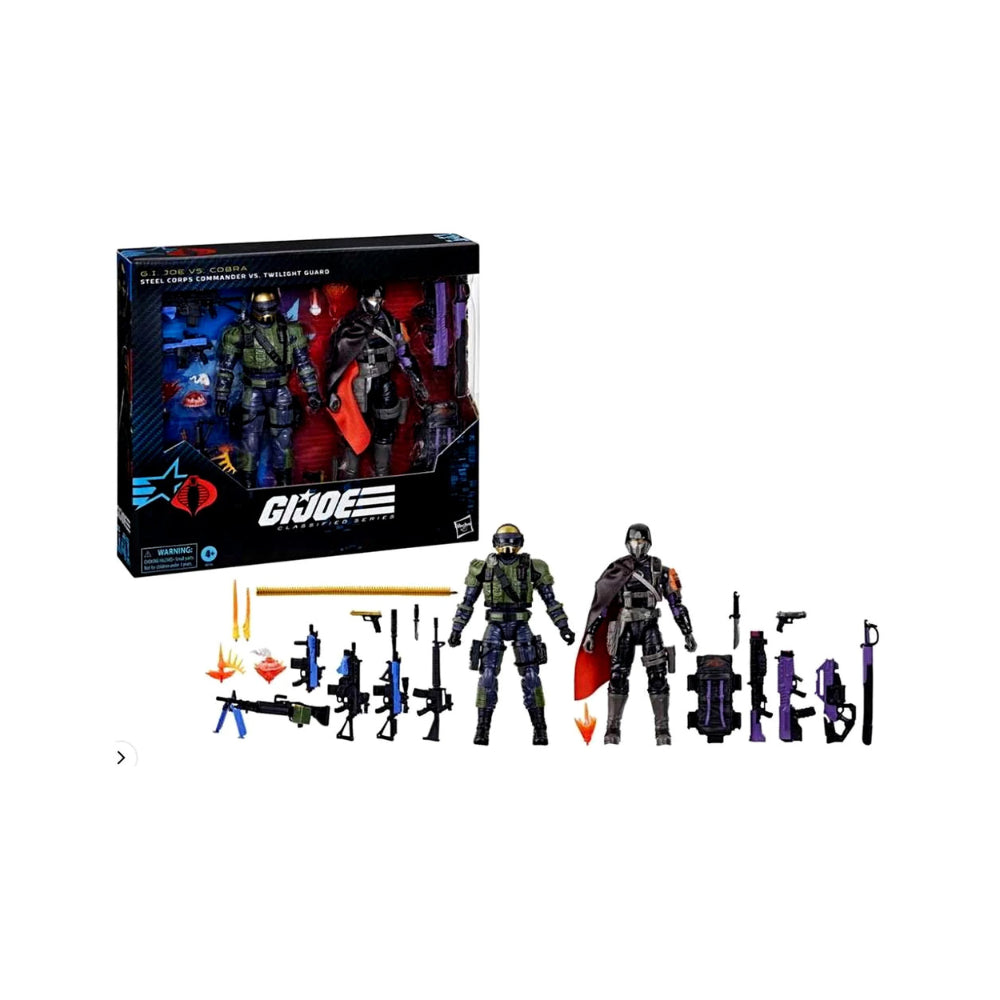 G.I. Joe Classified Series #141 Steel Corps Commander Vs. Twilight Guard