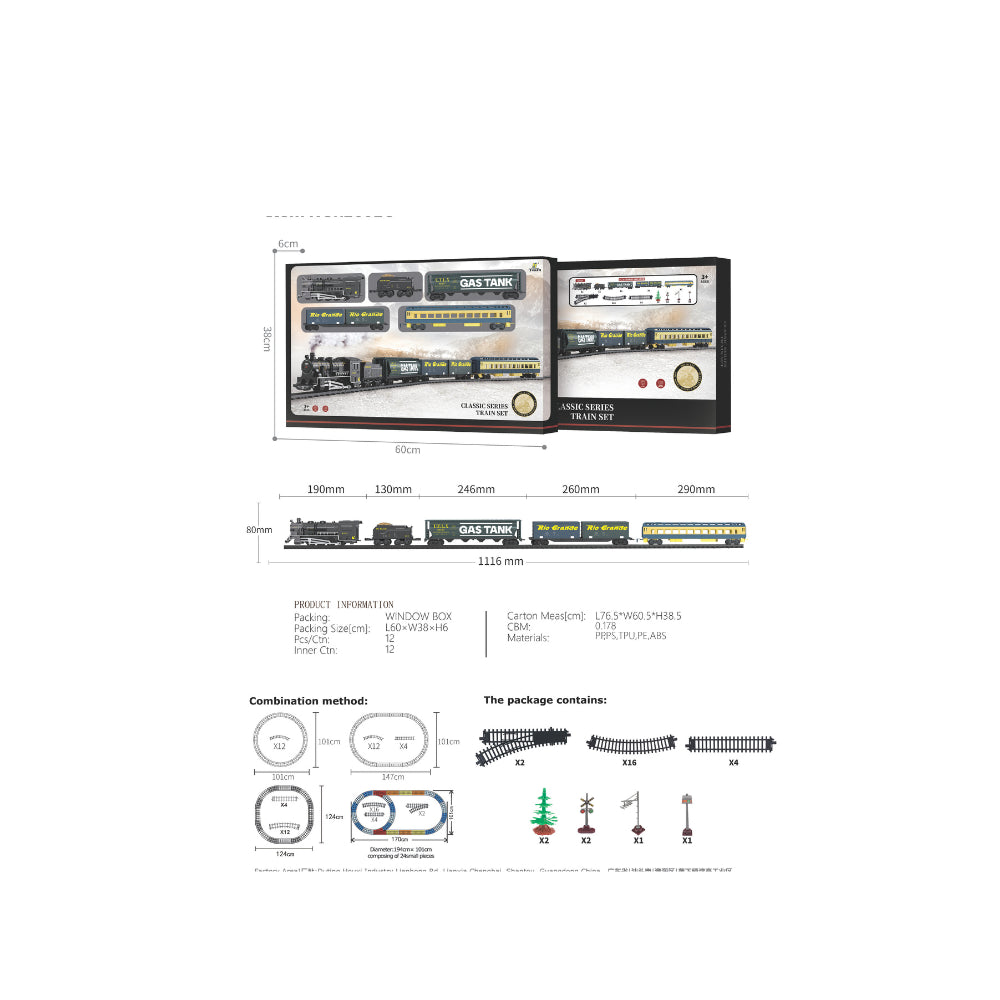 Train with Sound and Light - Building Set
