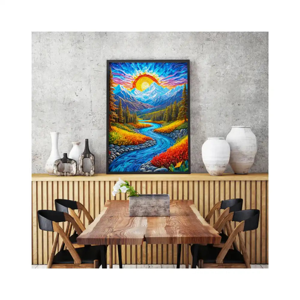 Enjoy puzzle Sunrise Landscape (2154) - 1000 Pieces Jigsaw Puzzle