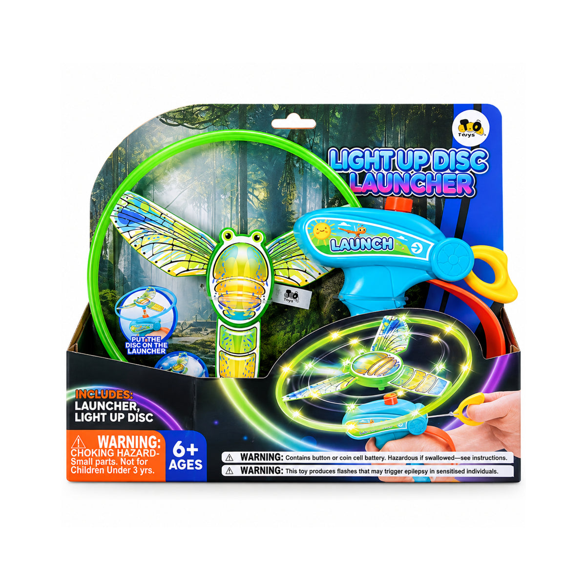 Light-Up Disc Launcher