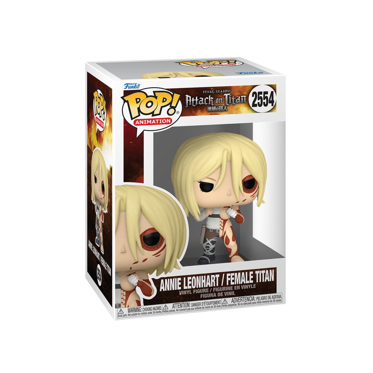 Funko Pop! Animation: Final Season Attack On Titan -Annie Leonhart/Female Titan
