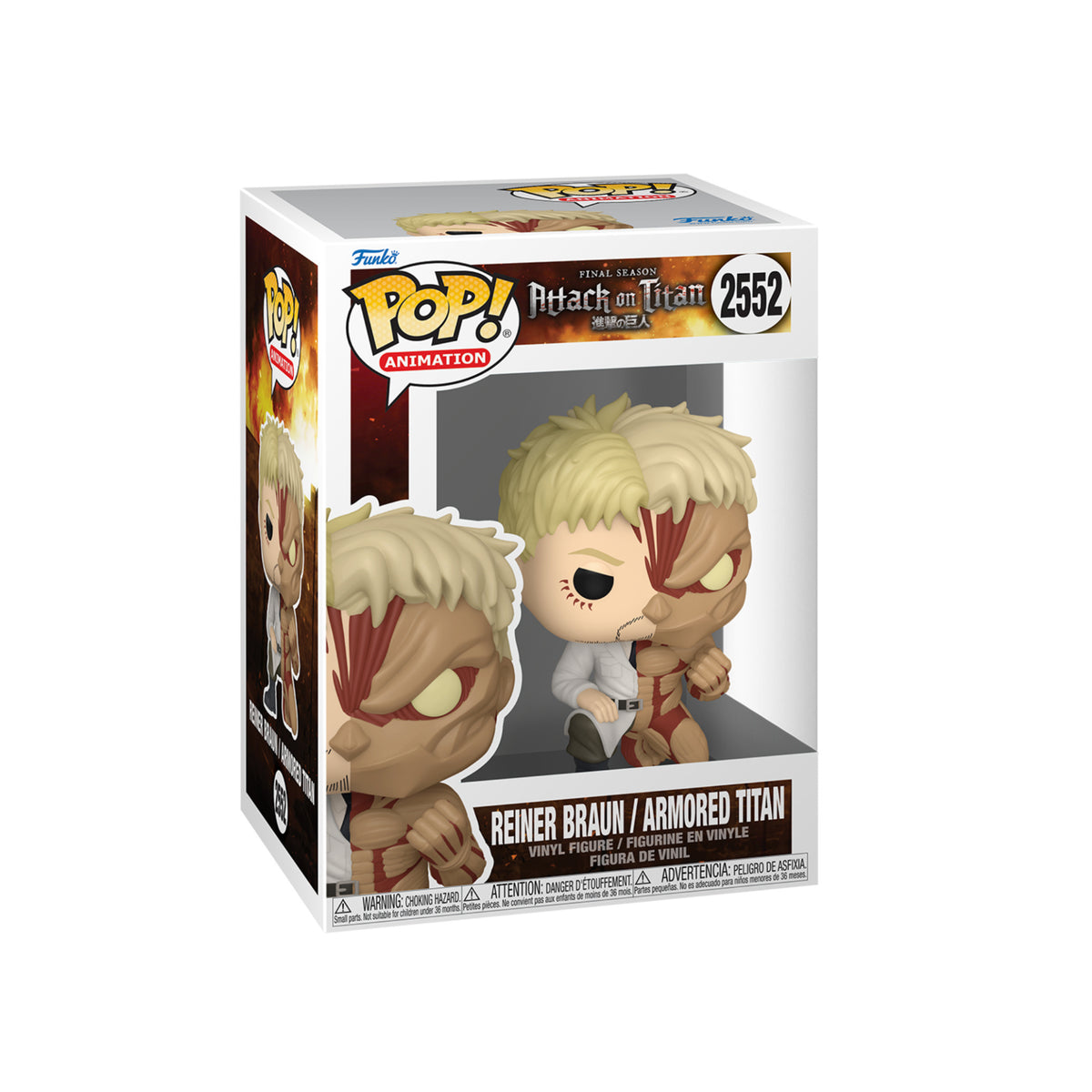 Funko Pop! Animation: Final Season Attack On Titan - Eren Jaeger / Attack Titan
