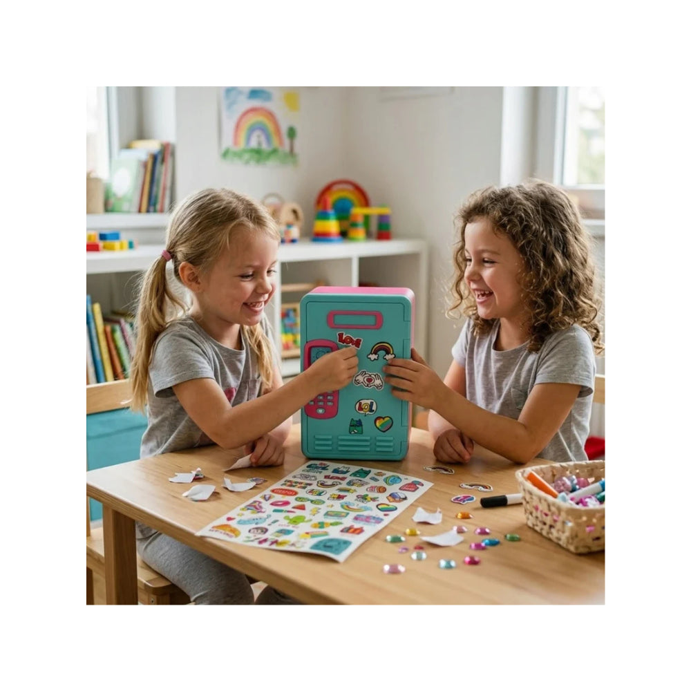Secure Locker - Kids Pretend Play Lock Box Toy