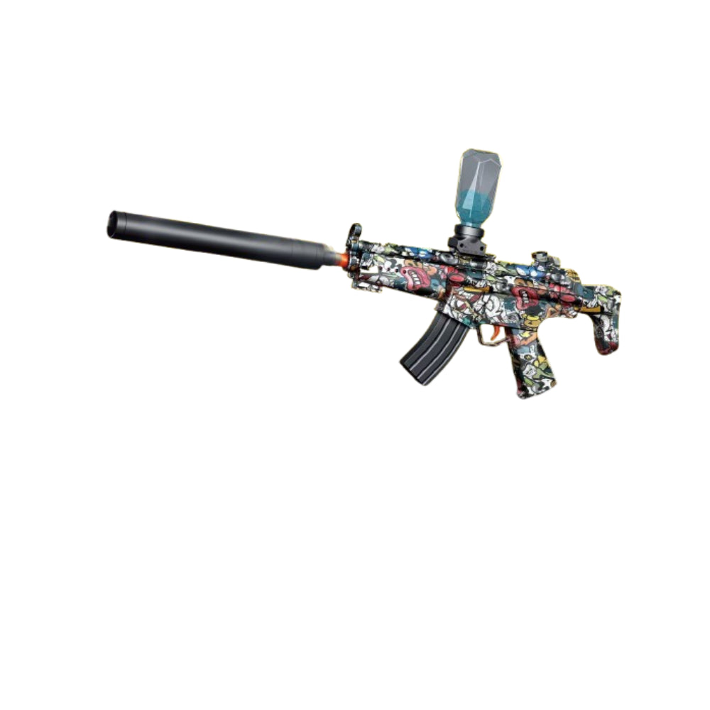 MP5 Extendable Gel Blaster Toy with Adjustable Stock