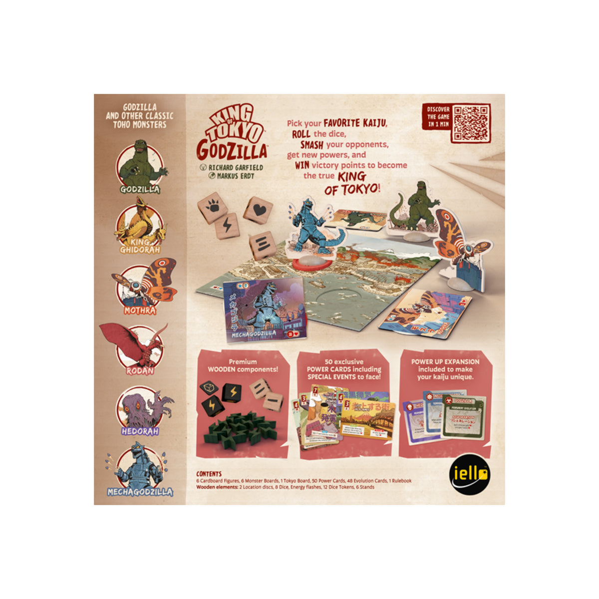 King of Tokyo - Godzilla Edition - Board Game