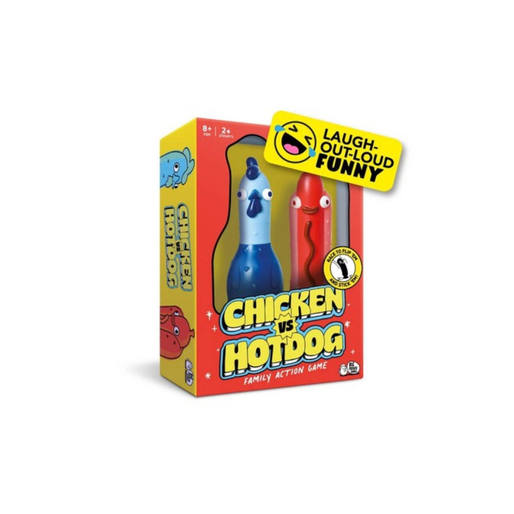 Chicken vs Hotdog Family Card Game