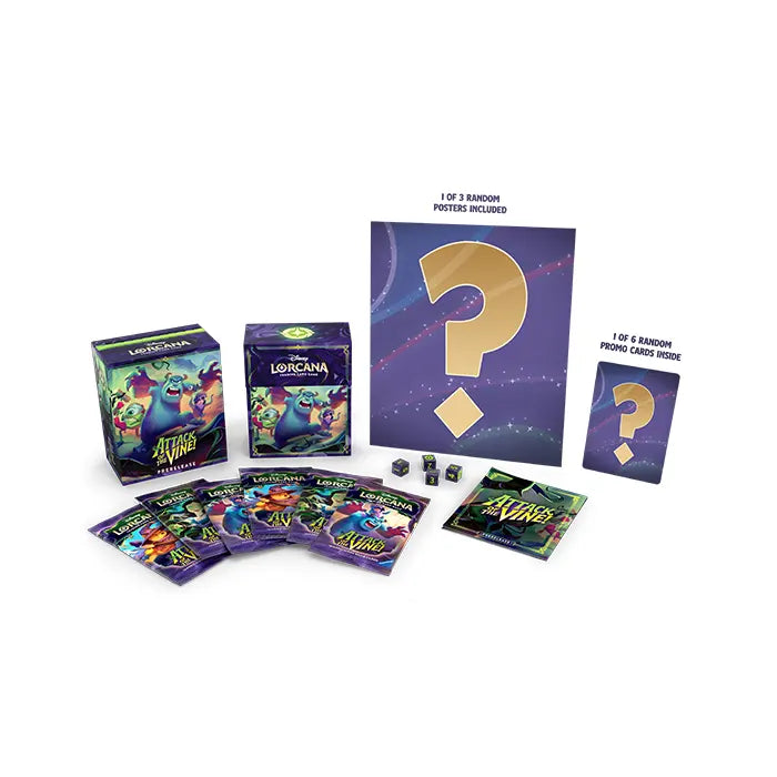 Disney Lorcana: Set 13: Attack of the Vine Prerelease Box