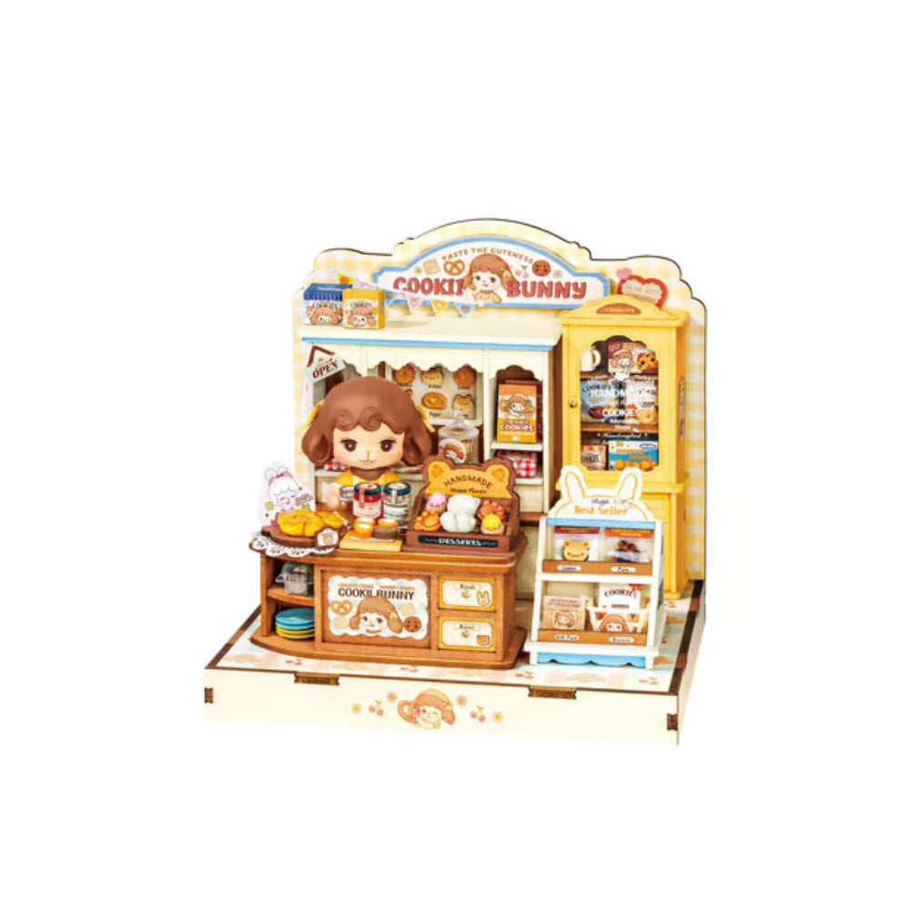 Robotime Rolife 3D Wooden Puzzle - Cookii Bunny's Cookie Shop