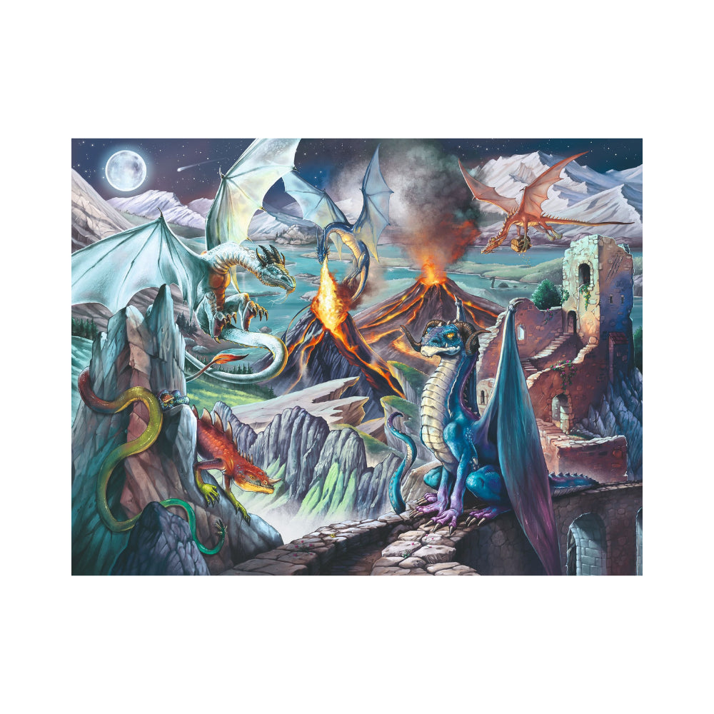 Ravensburger The Dragon Guardians 2000 Piece Jigsaw Puzzle