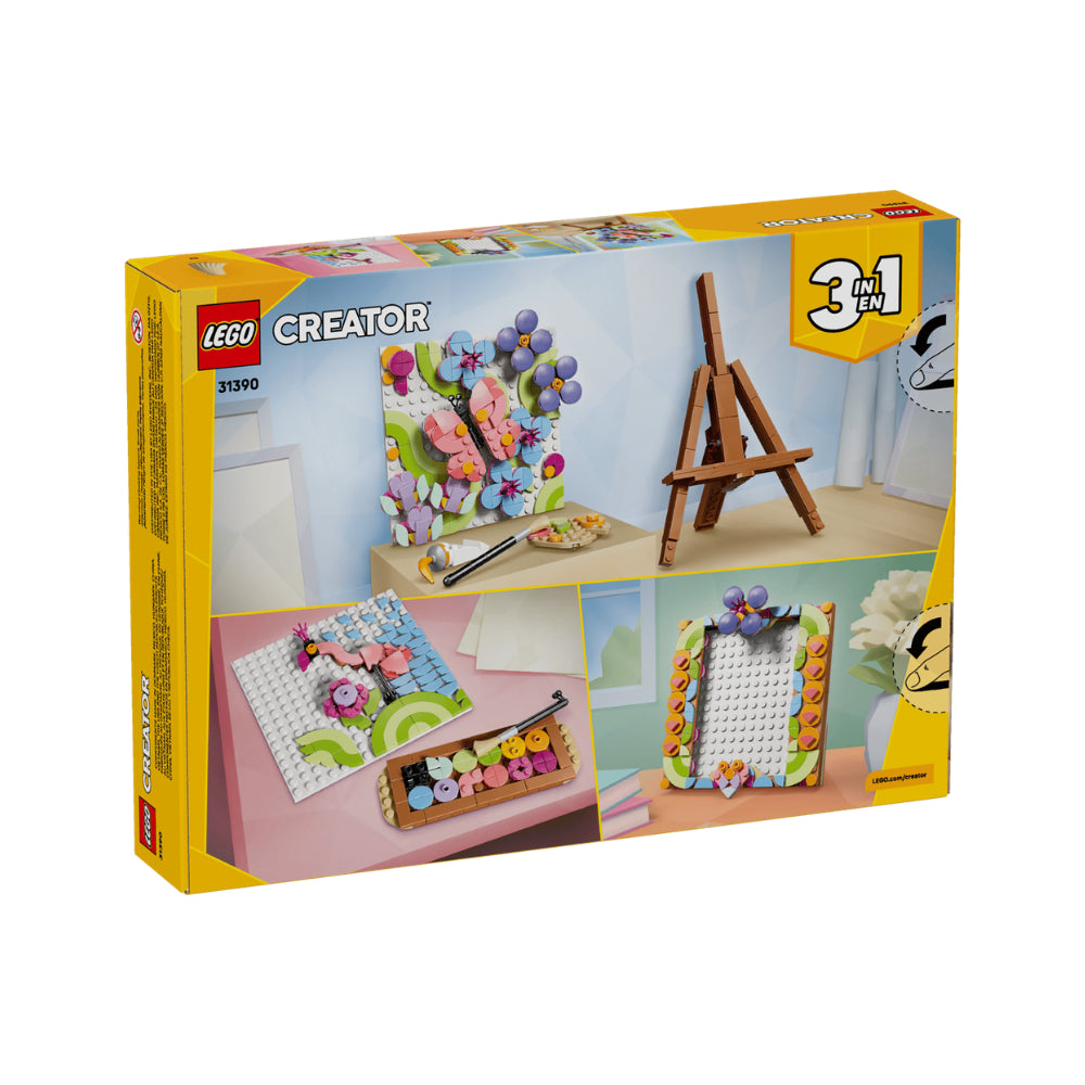 LEGO Creator 3-in-1 Floral Art Decor Painting 348 Pieces