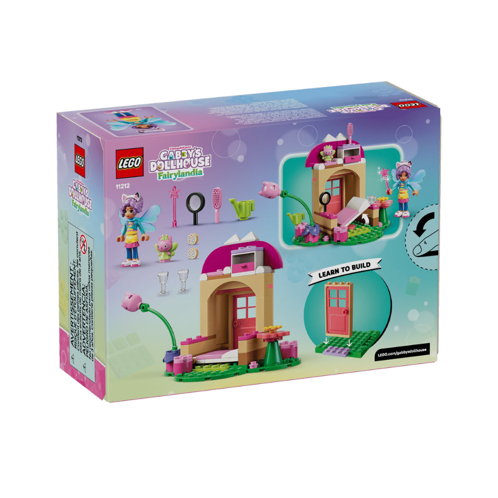 LEGO Gabby's Dollhouse Kitty Fairy's Garden House 103 Pieces