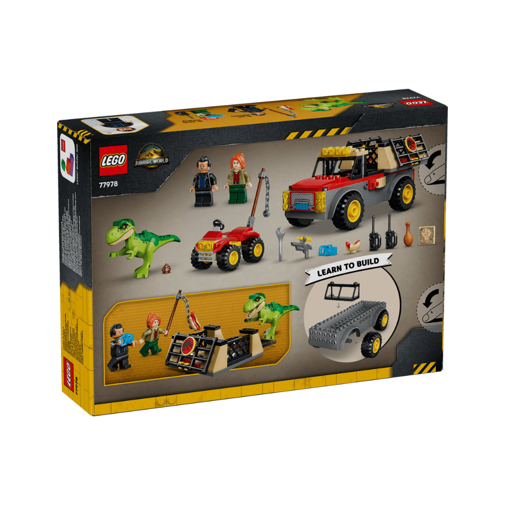 LEGO Jurassic World Young T. rex Transport Truck 115 Pieces