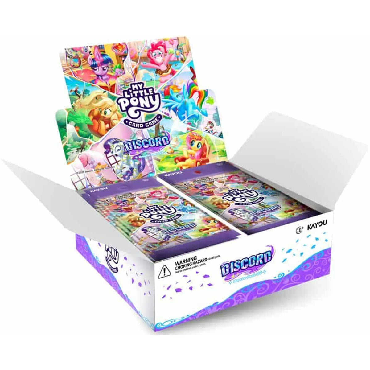 My Little Pony Trading Card Game: Discord Booster Display