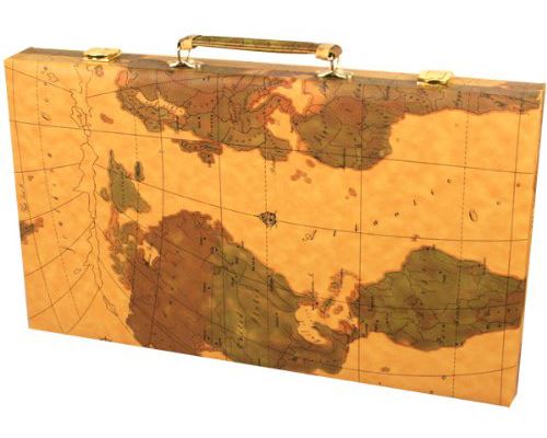 Map Design Backgammon 18"