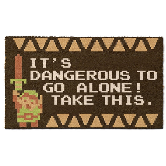Zelda It's Dangerous Doormat