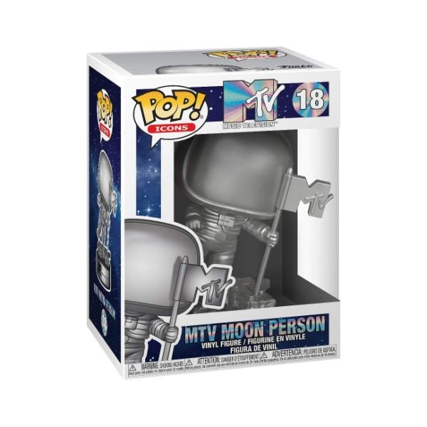 Pop AD Icons: MTV - MTV Moon Person Vinyl Figure