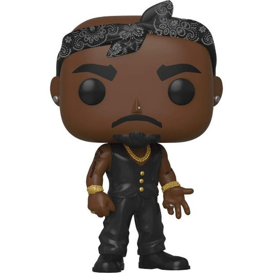Funko Pop Rocks Tupac Vest with Bandana Vinyl Figure