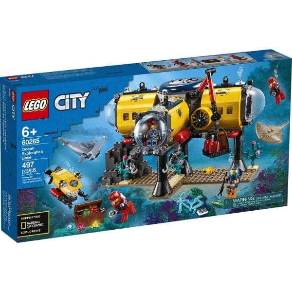 LEGO City: Ocean Exploration Base - 497 Pieces