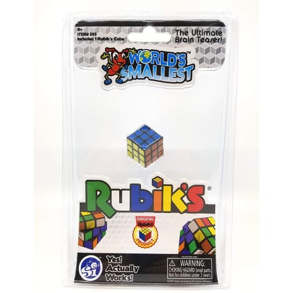 World's Smallest Rubik Collectable