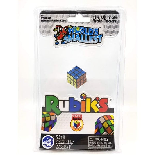World's Smallest Rubik Collectable