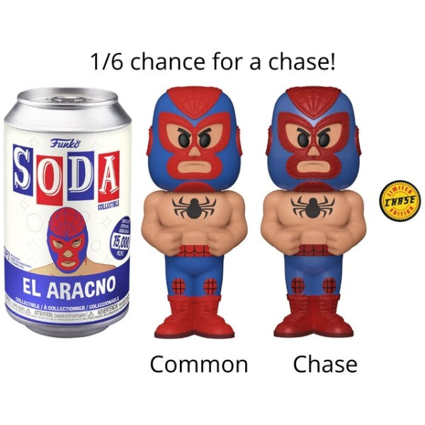 Funko Pop! Soda Figure – Marvel – Luchadores SpiderMan
