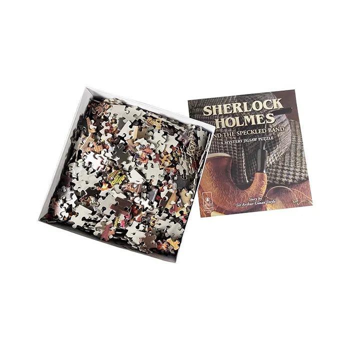 Sherlock Holmes and the Speckled Band - A Mystery Jigsaw Puzzle 1000 pcs