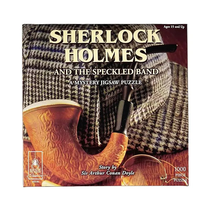 Sherlock Holmes and the Speckled Band - A Mystery Jigsaw Puzzle 1000 pcs