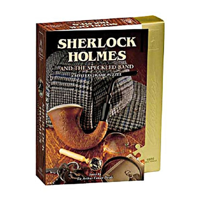Sherlock Holmes and the Speckled Band - A Mystery Jigsaw Puzzle 1000 pcs