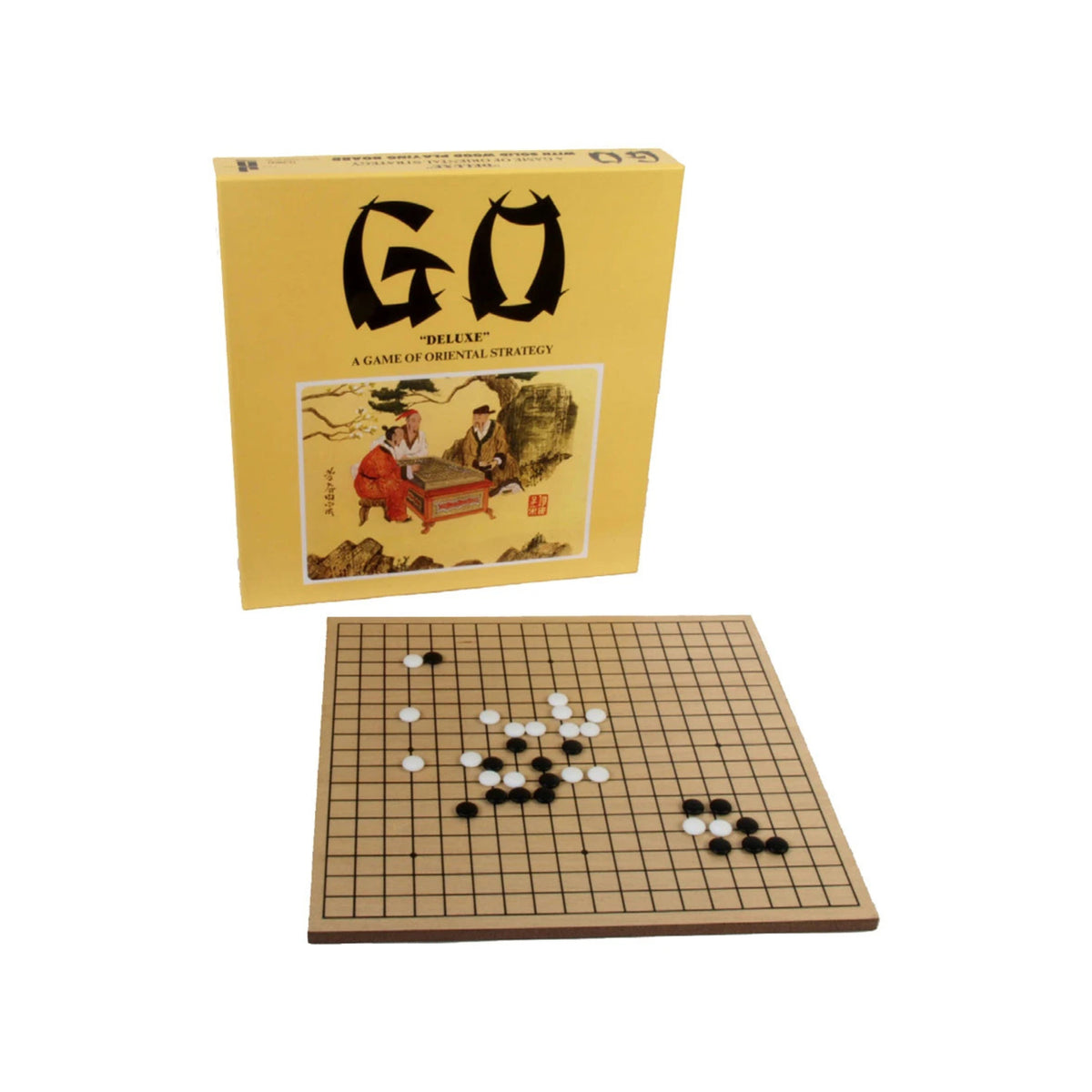 Deluxe Solid Wood Go - Board Game