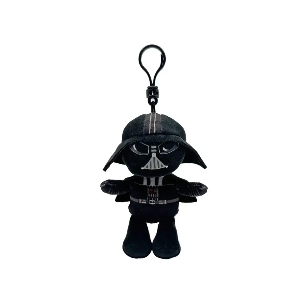 TY Beanie Babies Darth Vader 5" Plush Clip Keychain