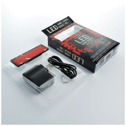 Tradeopia LED Name Message Tag