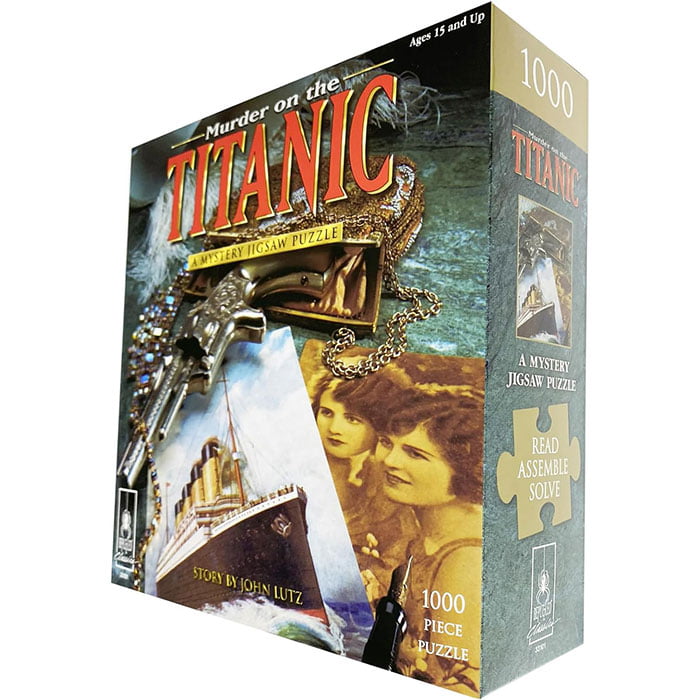 Murder on the Titanic - A Mystery Jigsaw Puzzle 1000 pcs