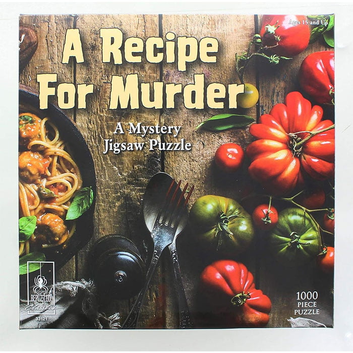 Recipe for Murder - A Mystery Jigsaw Puzzle 1000 pcs
