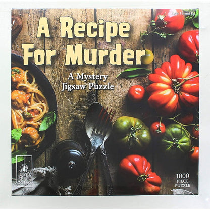 Recipe for Murder - A Mystery Jigsaw Puzzle 1000 pcs