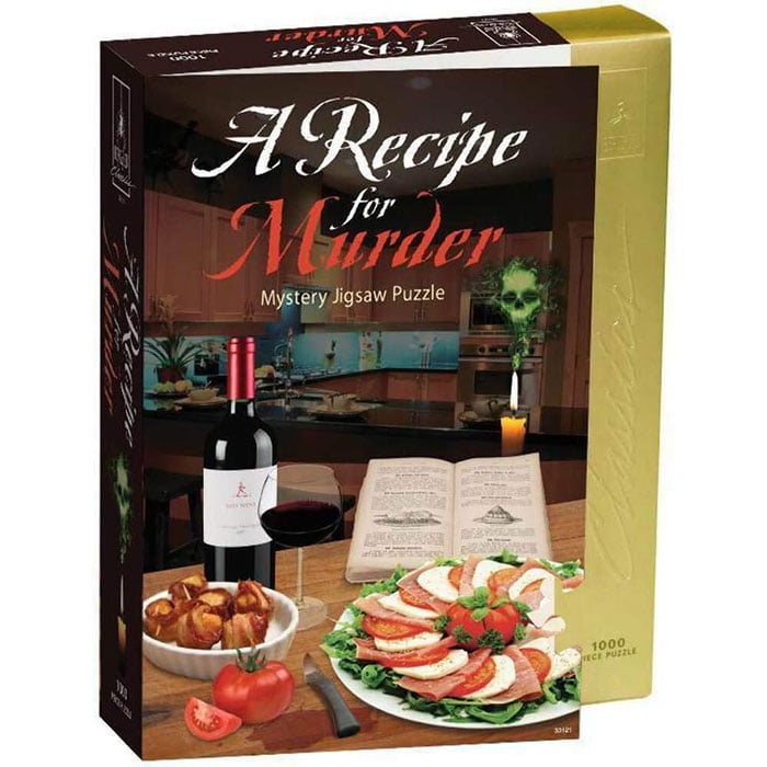 Recipe for Murder - A Mystery Jigsaw Puzzle 1000 pcs