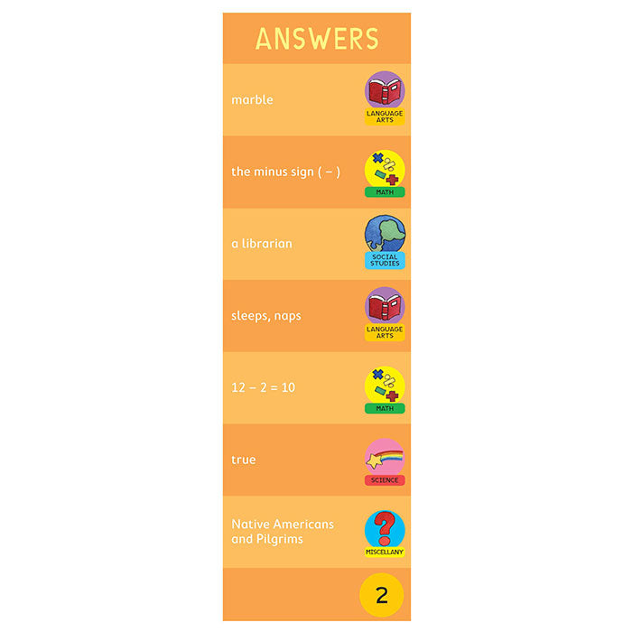 Brain Quest - Grade 2 Cards