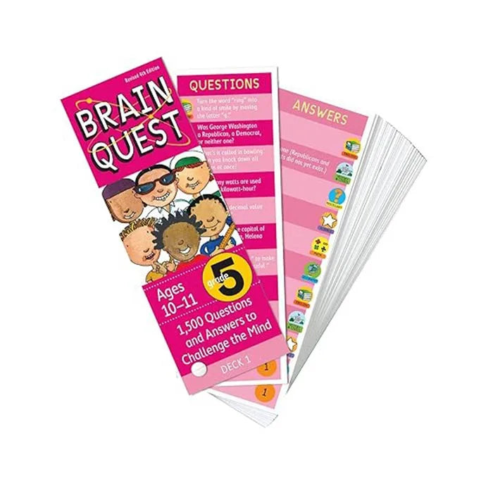 Brain Quest 5th Grade Q &amp; A Cards