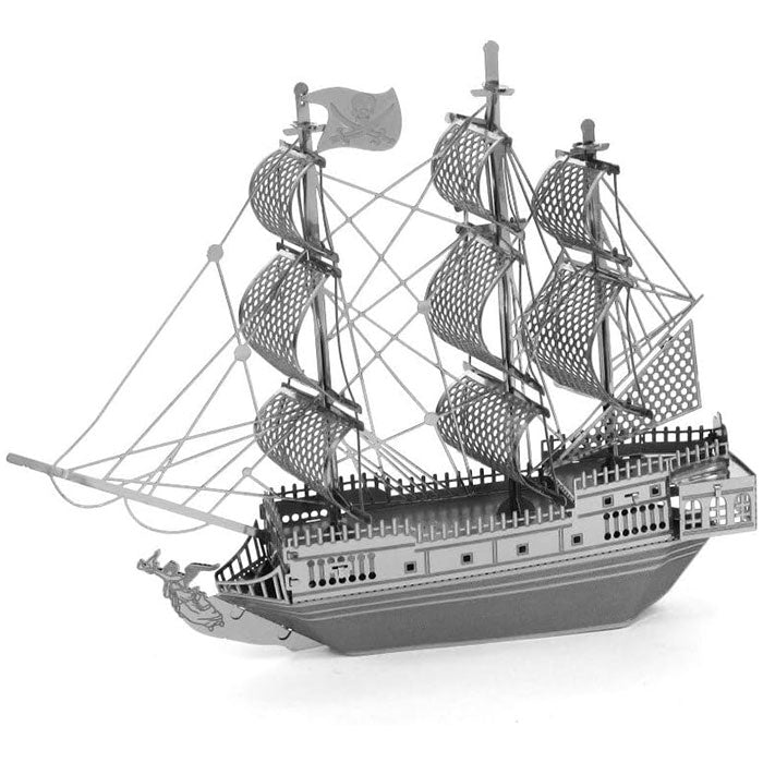 Metal Earth Black Pearl Pirate Ship 3D Model Kit