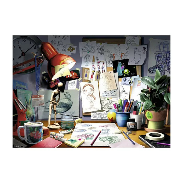 Ravensburger Disney Artist's Desk 1000 Pieces Jigsaw Puzzle