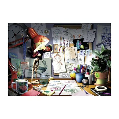 Ravensburger Disney Artist's Desk 1000 Pieces Jigsaw Puzzle