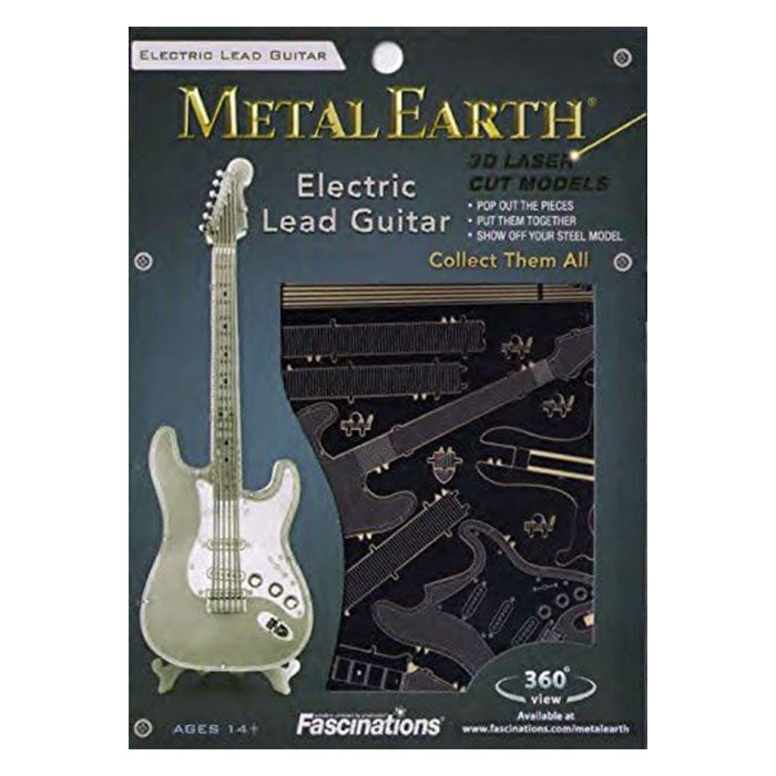 Metal Earth Electric Lead Guitar 3D Model Kit