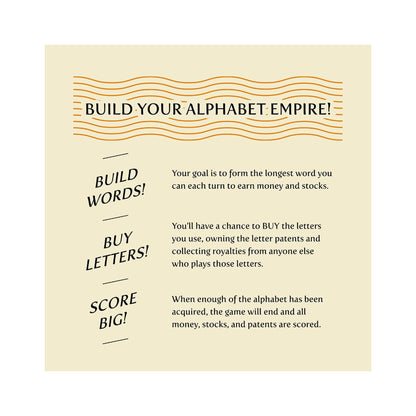 Breaking Games Letter Tycoon Mensa Select Word-Building Game