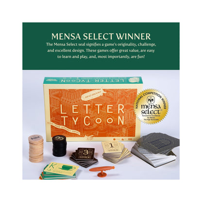 Breaking Games Letter Tycoon Mensa Select Word-Building Game