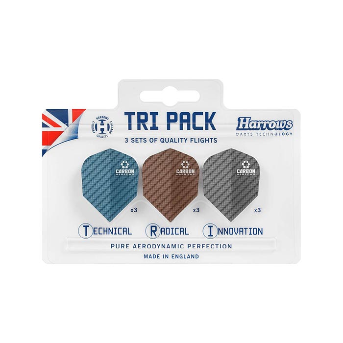 Harrows Carbon Flights Set of 3
